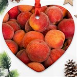 PEACHES 2 Ornament (Heart)