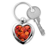 PEACHES 2 Key Chains (Heart) 