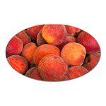 PEACHES 2 Oval Magnet