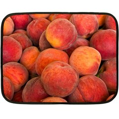 Peaches 2 Double Sided Fleece Blanket (mini)  by trendistuff