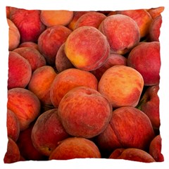 Peaches 2 Large Cushion Case (two Sides) by trendistuff