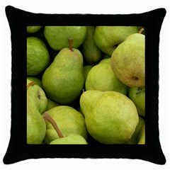 Pears 1 Throw Pillow Case (black) by trendistuff