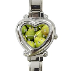 Pears 1 Heart Italian Charm Watch by trendistuff