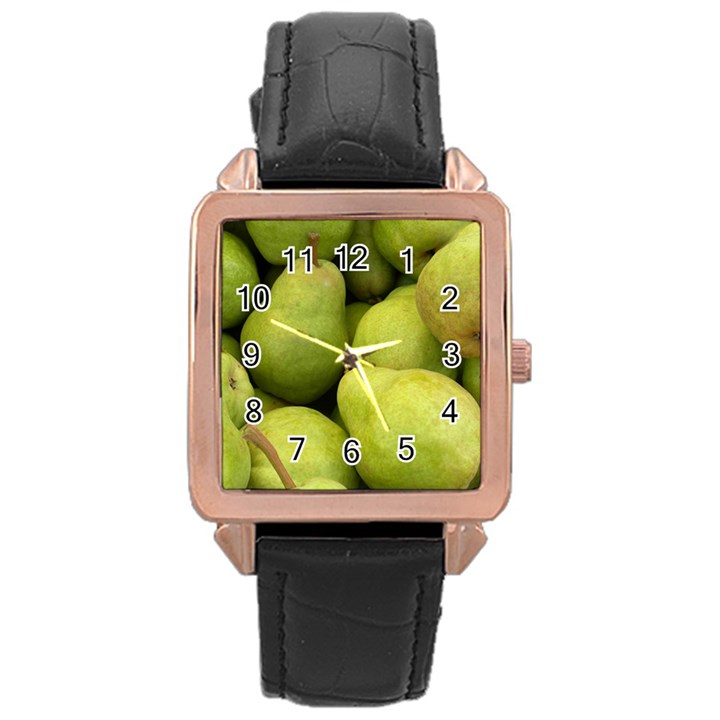 PEARS 1 Rose Gold Leather Watch 