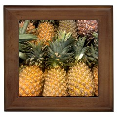 Pineapple 1 Framed Tiles by trendistuff