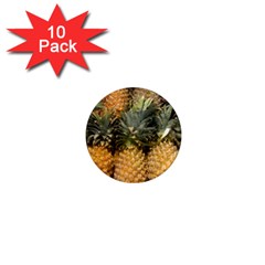 Pineapple 1 1  Mini Magnet (10 Pack)  by trendistuff