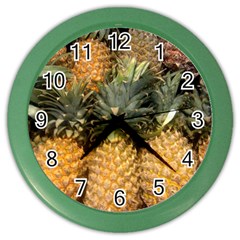 Pineapple 1 Color Wall Clocks by trendistuff