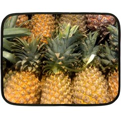 Pineapple 1 Fleece Blanket (mini) by trendistuff