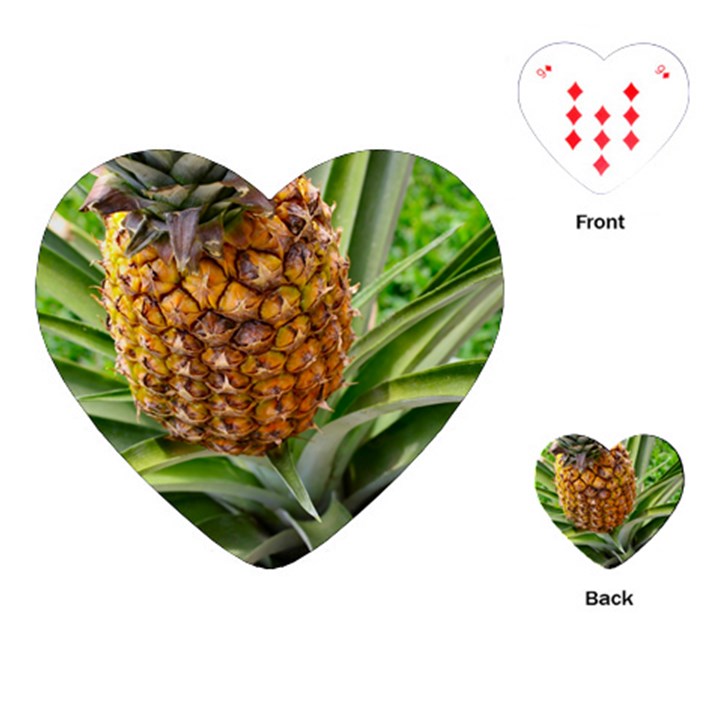 PINEAPPLE 2 Playing Cards (Heart) 