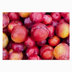 Plums 1 Large Glasses Cloth (2-side) by trendistuff