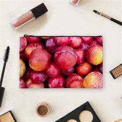 Plums 1 Cosmetic Bag (medium)  by trendistuff