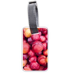 Plums 1 Luggage Tags (one Side)  by trendistuff