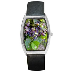 Grapes 2 Barrel Style Metal Watch by trendistuff