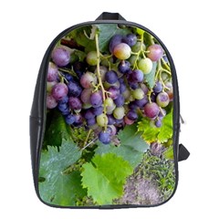 Grapes 2 School Bag (large) by trendistuff