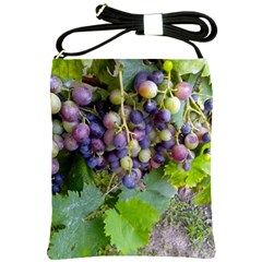 Grapes 2 Shoulder Sling Bags by trendistuff