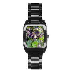 Grapes 2 Stainless Steel Barrel Watch by trendistuff