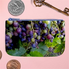 Grapes 2 Large Coin Purse by trendistuff