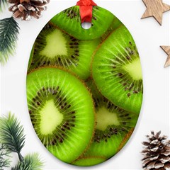 Kiwi 1 Ornament (oval) by trendistuff