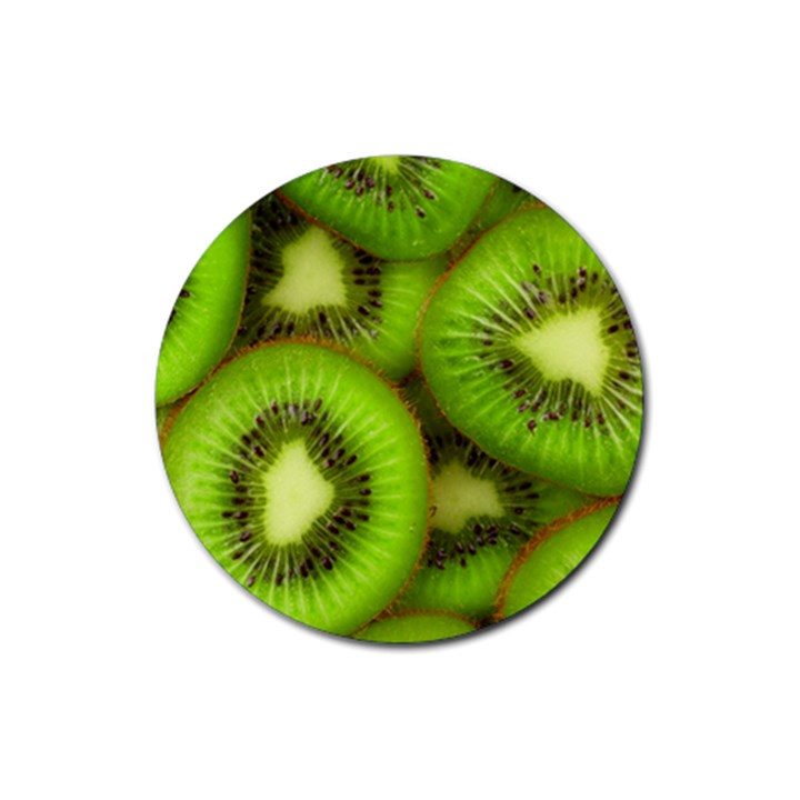 KIWI 1 Rubber Coaster (Round) 