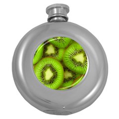 Kiwi 1 Round Hip Flask (5 Oz) by trendistuff