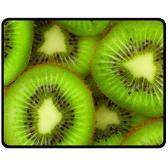 Kiwi 1 Fleece Blanket (medium)  by trendistuff