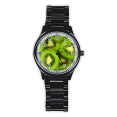 Kiwi 1 Stainless Steel Round Watch by trendistuff