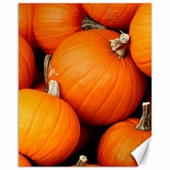 Pumpkins 1 Canvas 11  X 14   by trendistuff