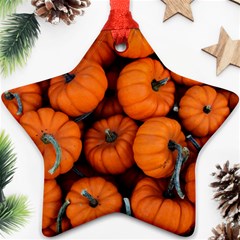 Pumpkins 2 Ornament (star) by trendistuff