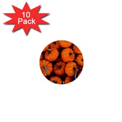 Pumpkins 2 1  Mini Buttons (10 Pack)  by trendistuff