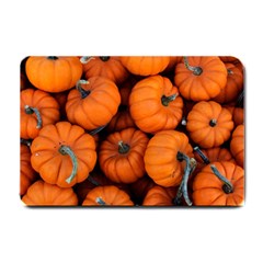 Pumpkins 2 Small Doormat  by trendistuff