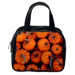 Pumpkins 2 Classic Handbags (one Side) by trendistuff