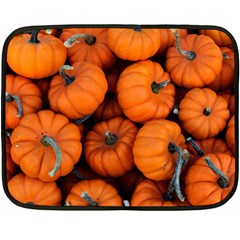 Pumpkins 2 Fleece Blanket (mini) by trendistuff