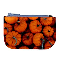 Pumpkins 2 Large Coin Purse by trendistuff