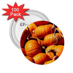 Pumpkins 3 2 25  Buttons (100 Pack)  by trendistuff