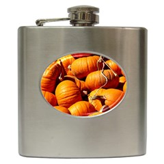 Pumpkins 3 Hip Flask (6 Oz) by trendistuff