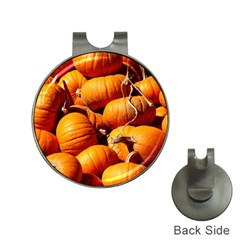 Pumpkins 3 Hat Clips With Golf Markers by trendistuff