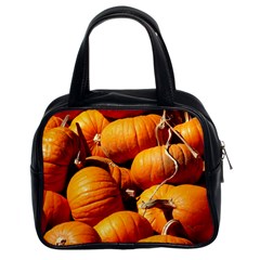 Pumpkins 3 Classic Handbags (2 Sides) by trendistuff