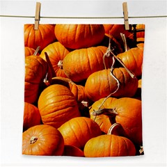 Pumpkins 3 Face Towel by trendistuff