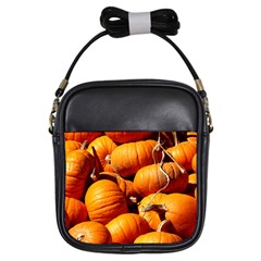 Pumpkins 3 Girls Sling Bags by trendistuff