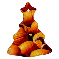 Pumpkins 3 Ornament (christmas Tree)  by trendistuff