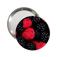 Raspberries 1 2 25  Handbag Mirrors by trendistuff