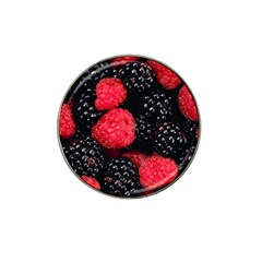 Raspberries 1 Hat Clip Ball Marker by trendistuff