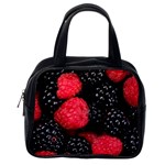 RASPBERRIES 1 Classic Handbags (2 Sides) Back