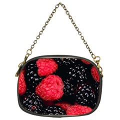 RASPBERRIES 1 Chain Purses (Two Sides) 