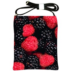 RASPBERRIES 1 Shoulder Sling Bags