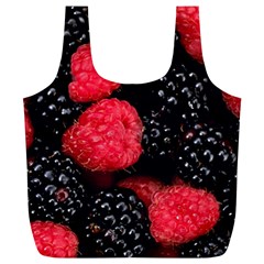 Raspberries 1 Full Print Recycle Bags (l)  by trendistuff