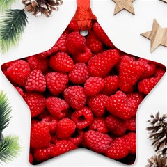 Raspberries 2 Ornament (star) by trendistuff