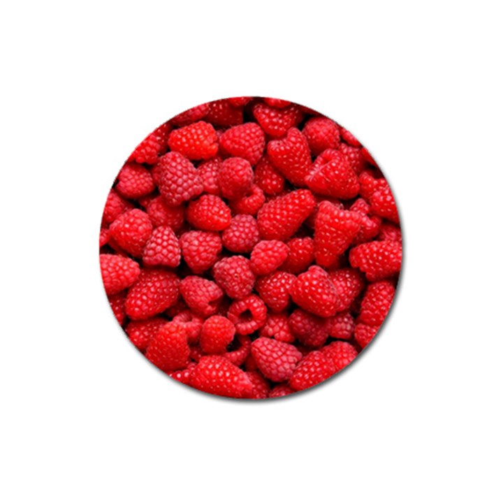 RASPBERRIES 2 Magnet 3  (Round)