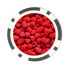 Raspberries 2 Poker Chip Card Guard (10 Pack) by trendistuff