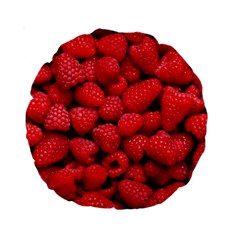 Raspberries 2 Standard 15  Premium Round Cushions by trendistuff